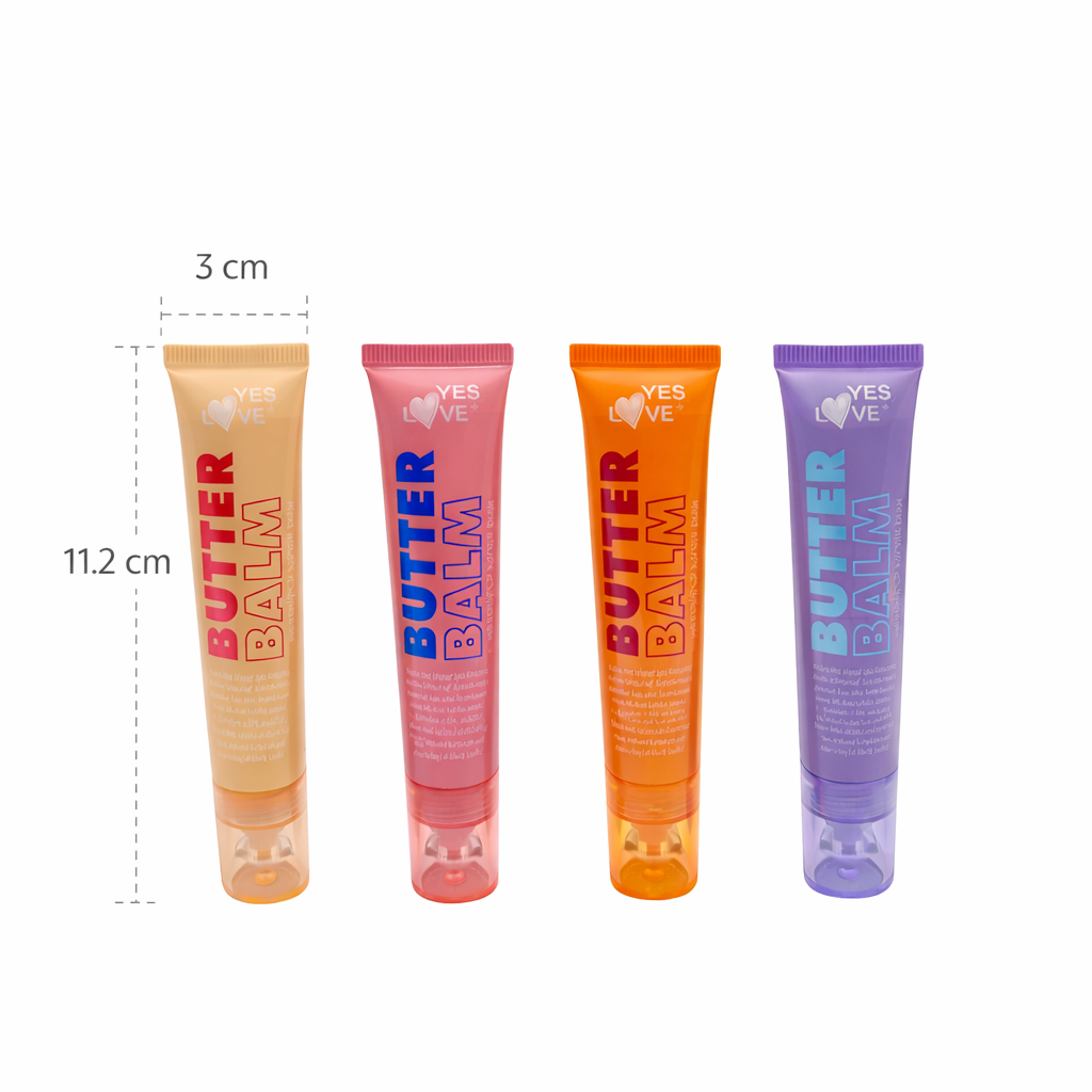 Butter Balm Fraise – Baume à Lèvres Hydratant au Beurre de Karité & Actifs Lissants OCIBEL