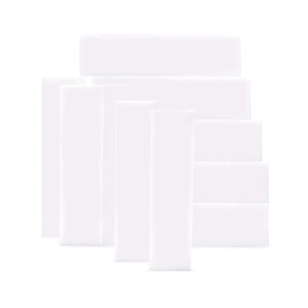 Lot 10 Blocs Polissoir 4 Faces 240/240 Blanc OCIBEL