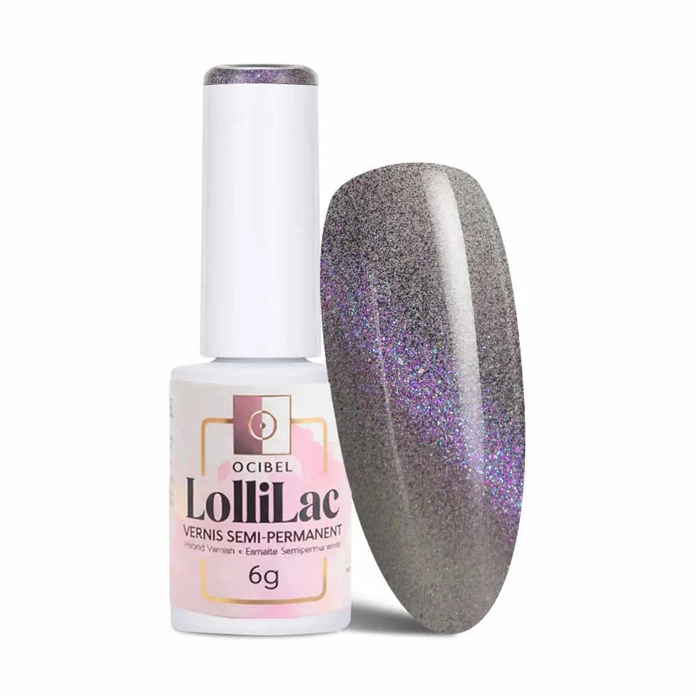 Vernis Semi Permanent UV / LED - Cat Eye CAT5 Rainbow 6g OCIBEL