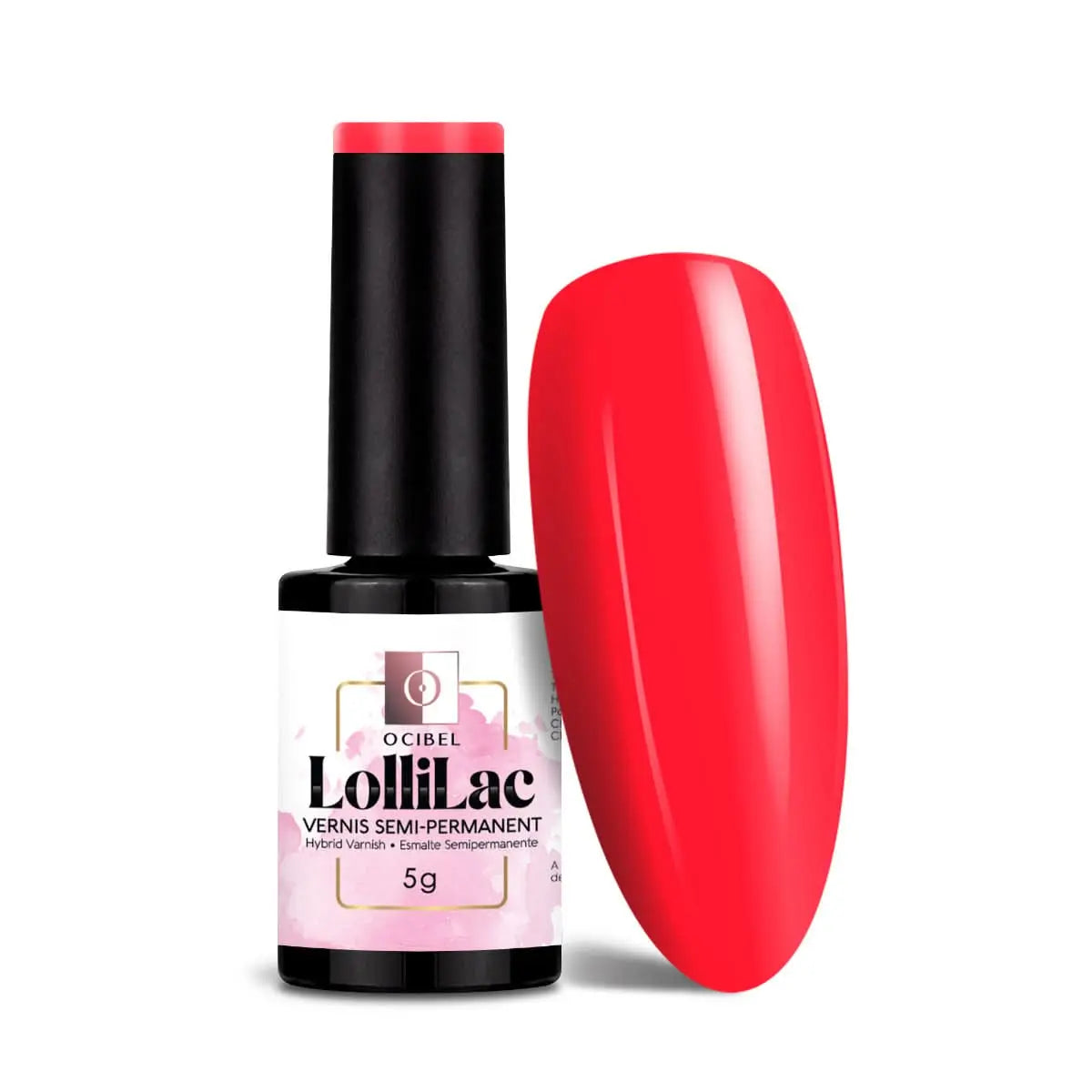 Vernis Semi Permanent UV / LED - Les Néons N°77 Sans HEMA / DI-HEMA OCIBEL