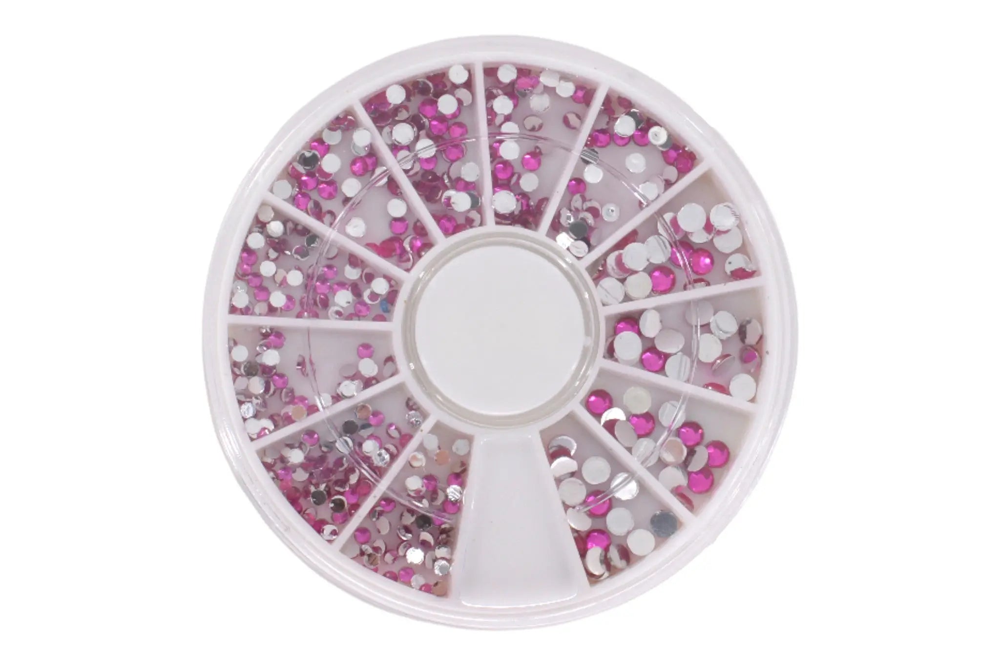 Carrousel Nail Art Strass Multi Taille Rose OCIBEL