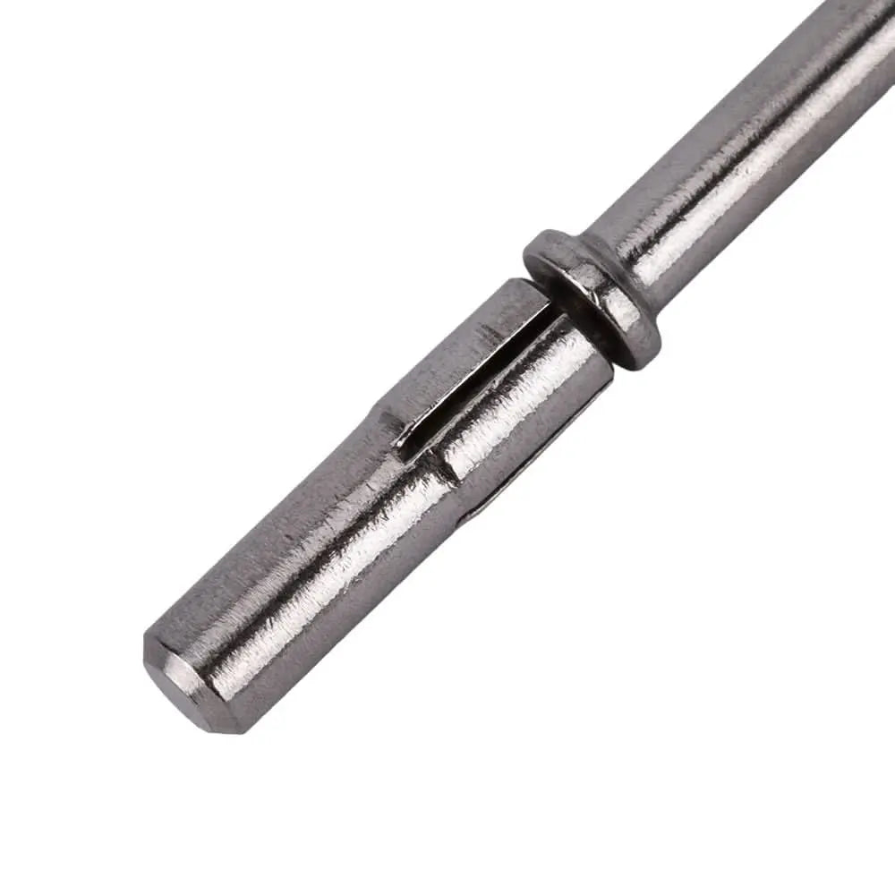 Support Embout Tige Court en Métal pour émeris - 12mm x 3 mm OCIBEL