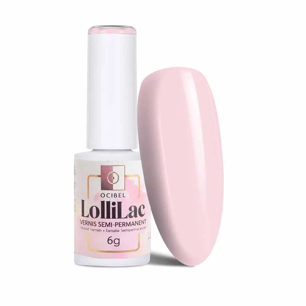 Vernis Semi Permanent UV / LED - Nudes Light pink 6g OCIBEL